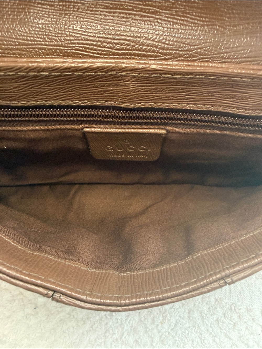 Rare Gucci Serpent Head Horsebit Clutch - Picture 6 of 13